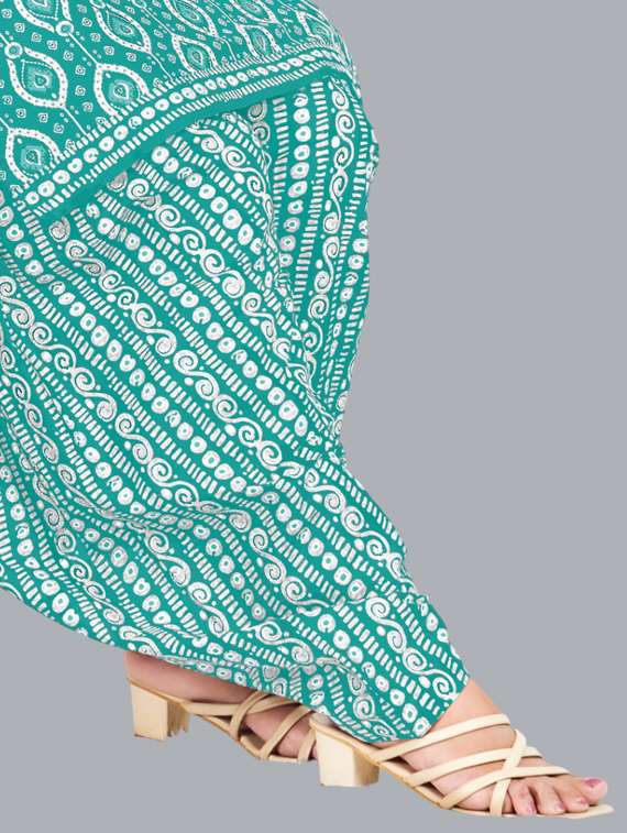 women printed unstitched salwar suit set - 22065948 -  Standard Image - 4