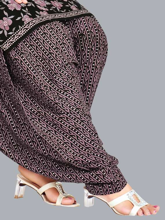 women floral printed unstitched salwar suit set - 22065949 -  Standard Image - 4