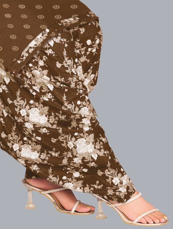 women printed unstitched salwar suit set - 22065952 -  Standard Image - 4