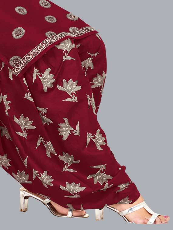 women printed unstitched salwar suit set - 22065962 - Standard Image - 4