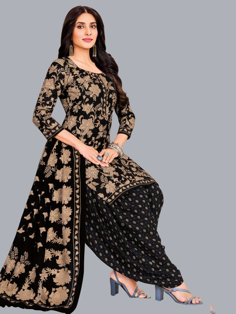 women floral printed unstitched salwar suit set - 22065963 - Standard Image - 1