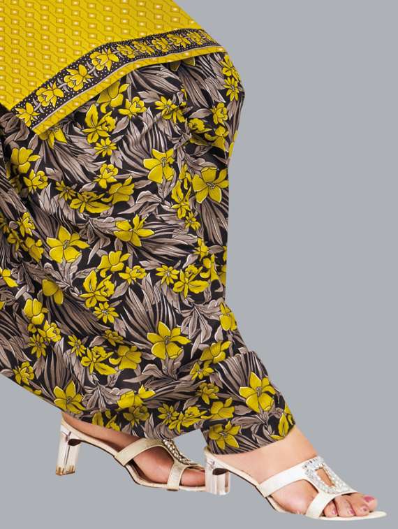 women printed unstitched salwar suit set - 22065964 -  Standard Image - 4