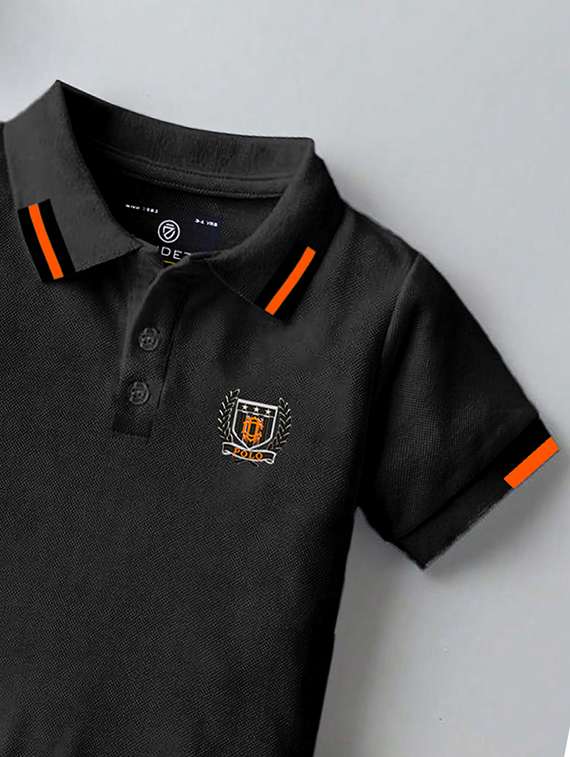 boys pack of 2 solid short sleeve polo t-shirt - 22066008 -  Standard Image - 4