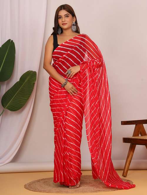 women leheriya printed saree - 22066033 - Standard Image - 0