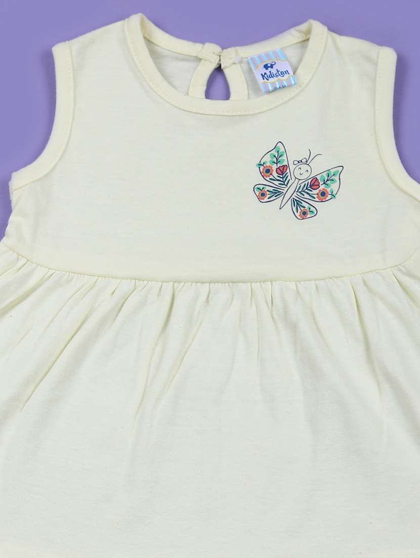 women pack of 3 printed sleeveless frocks - 22066228 -  Standard Image - 4