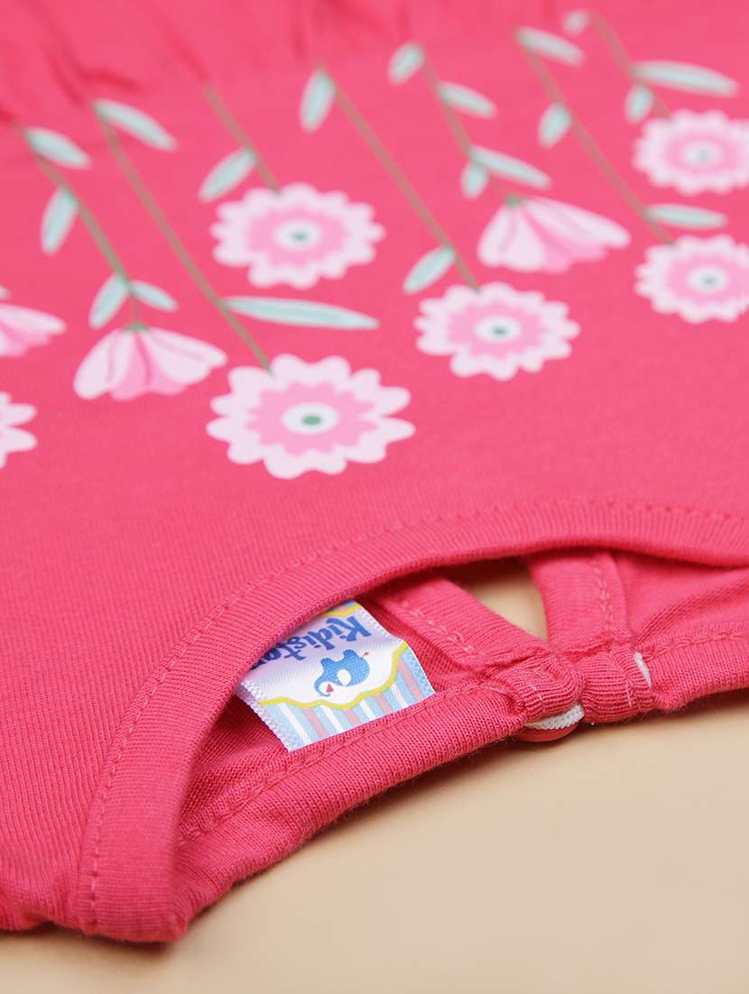 girls pack of 2 printed round neck frocks - 22066230 -  Standard Image - 4