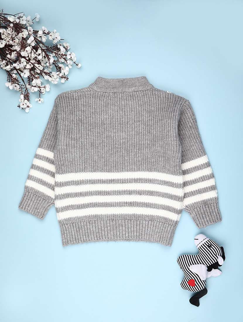 boys striped long sleeve sweater - 22066515 -  Standard Image - 1