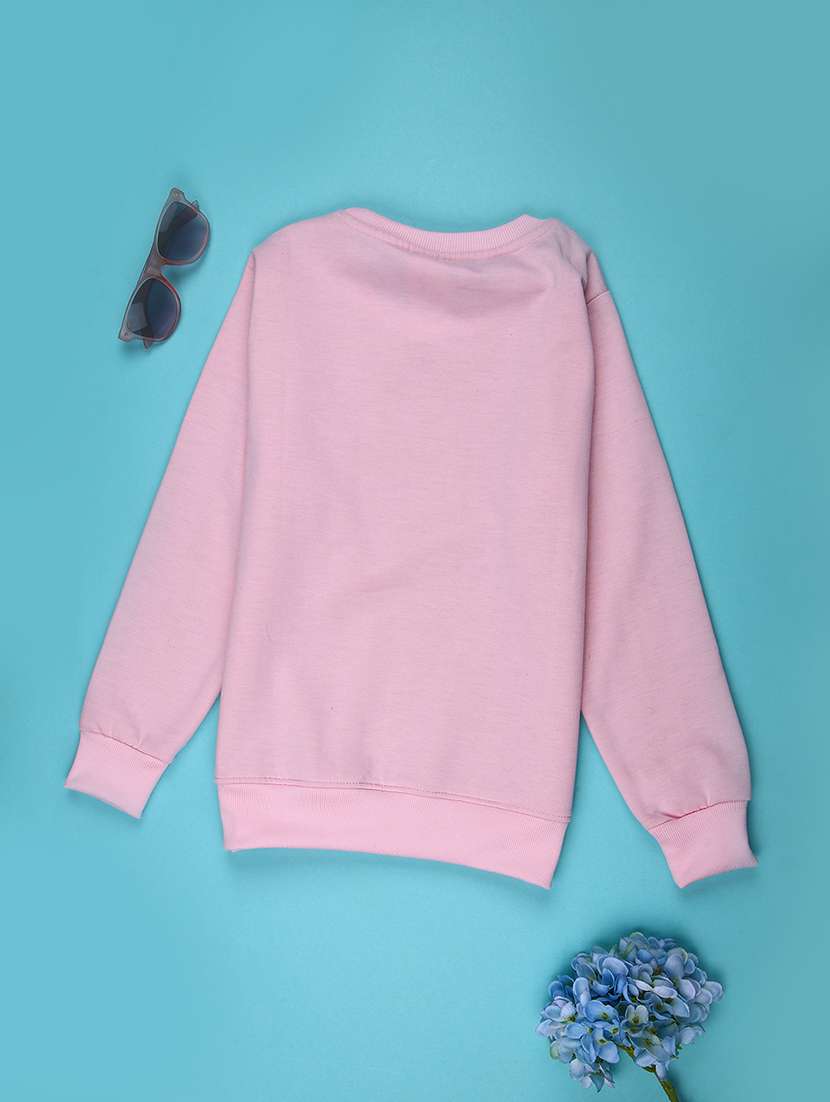 girls printed long sleeve sweatshirt - 22067192 -  Standard Image - 1
