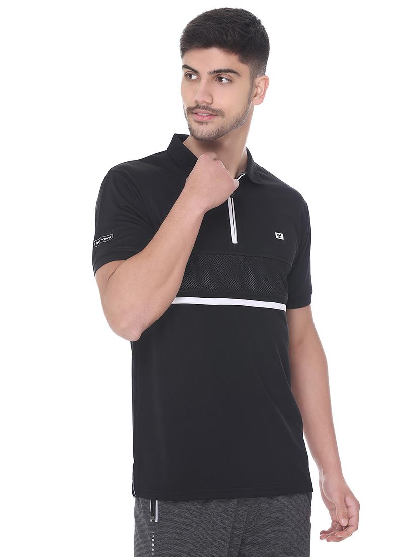 men solid short sleeve regular fit polo t-shirt - 22067488 -  Standard Image - 1