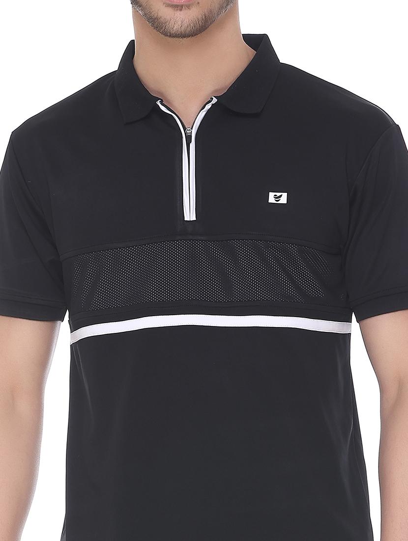 men solid short sleeve regular fit polo t-shirt - 22067488 - Standard Image - 4