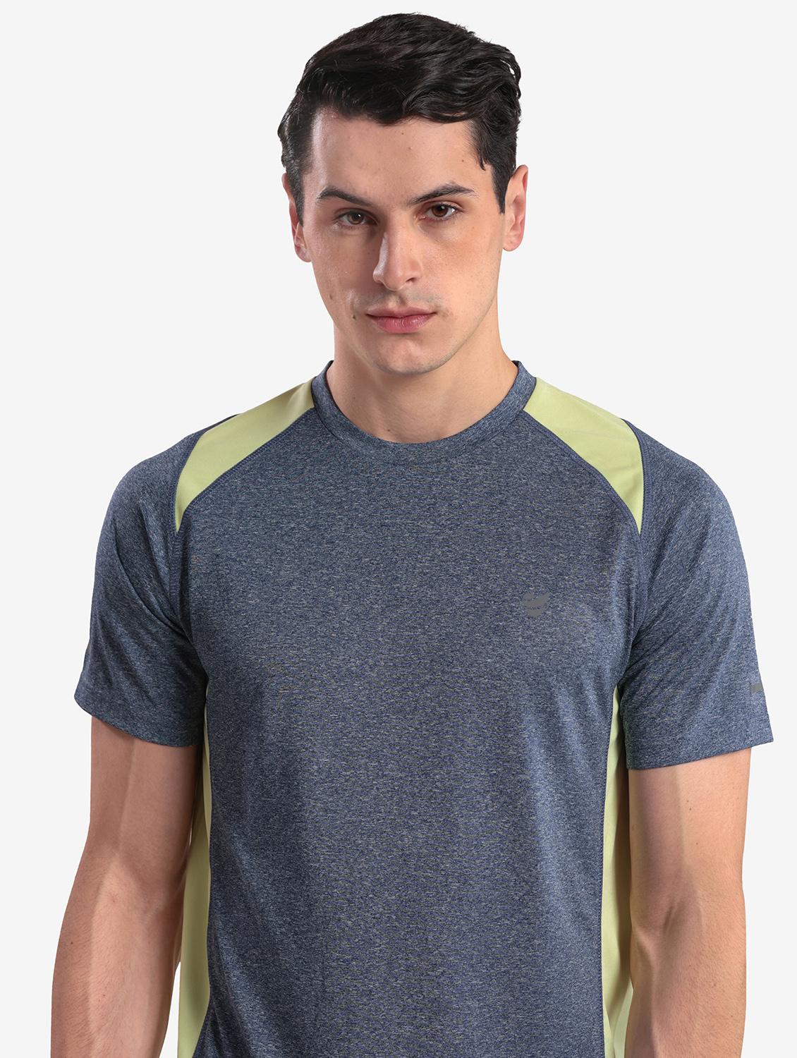men color blocked short sleeve regular fit t-shirt - 22067505 - Standard Image - 4