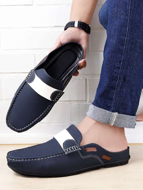 men color block slip on loafer - 22067533 -  Standard Image - 0