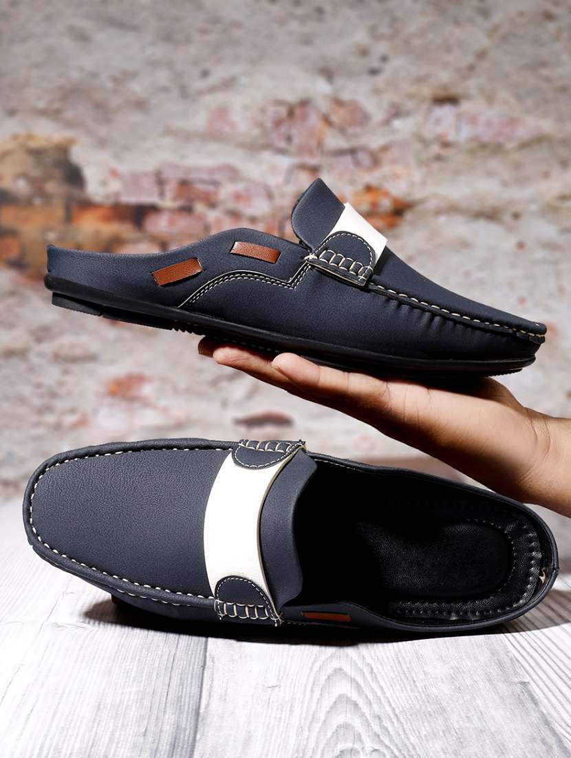 men color block slip on loafer - 22067533 -  Standard Image - 1
