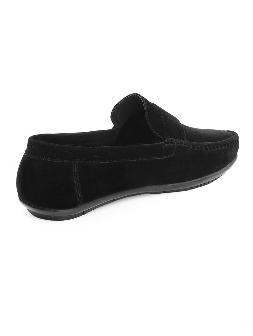 men solid slip on loafer - 22067553 - Standard Image - 4