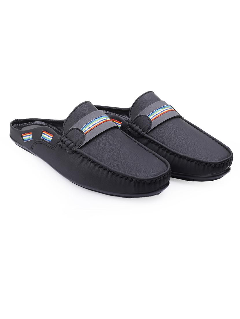 men solid slip on loafer - 22067566 - Standard Image - 1