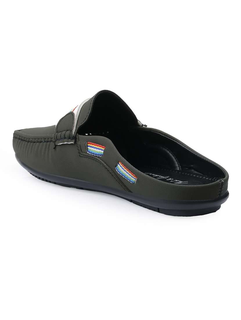 men color block slip on loafer - 22067567 -  Standard Image - 4