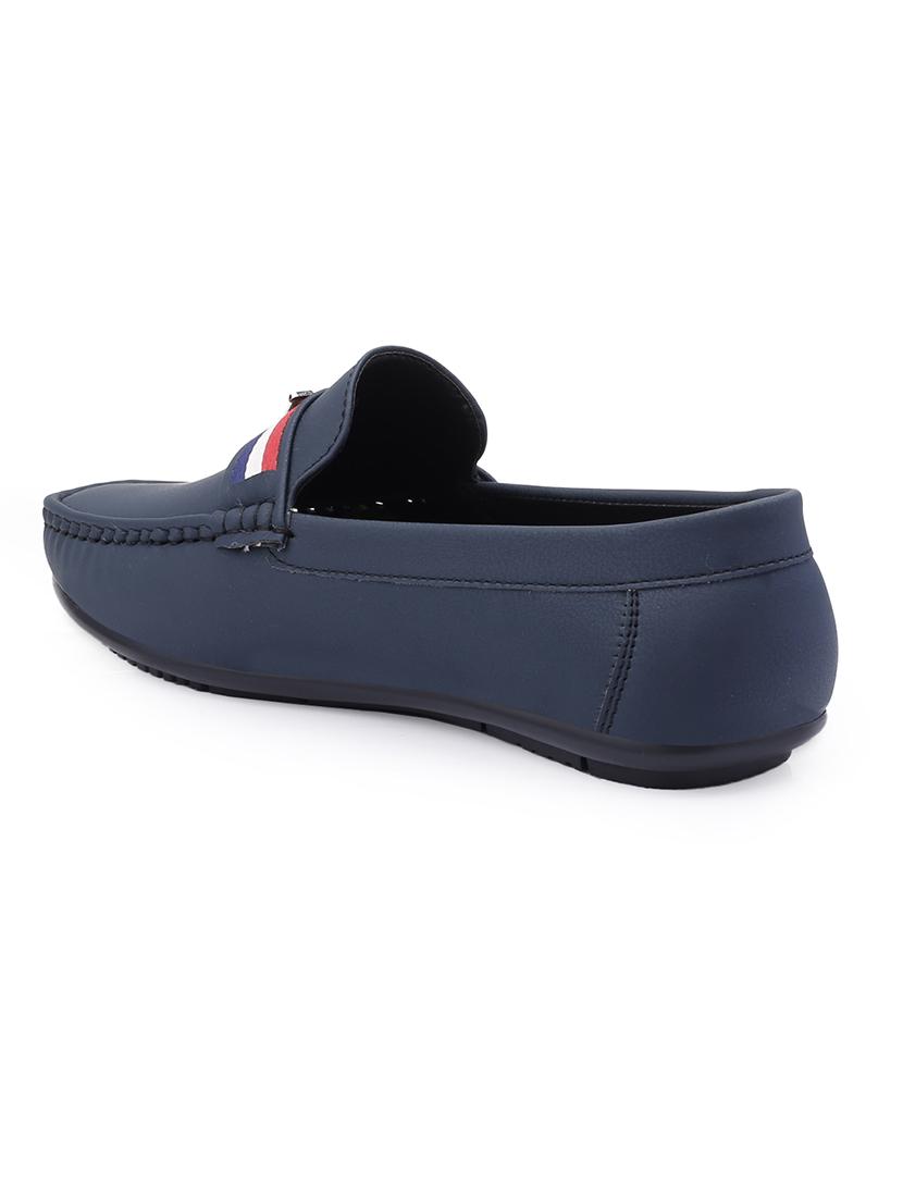 men solid slip on loafer - 22067578 - Standard Image - 4