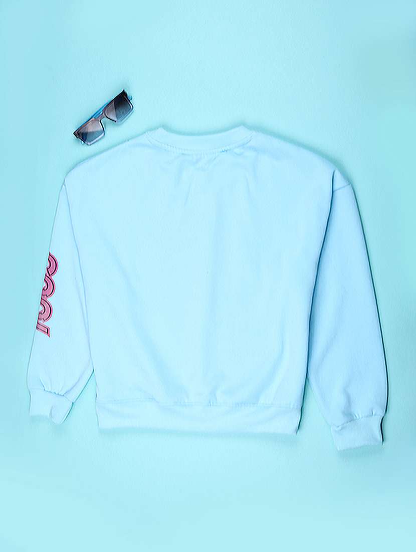 girls printed long sleeve sweatshirt - 22068862 -  Standard Image - 1