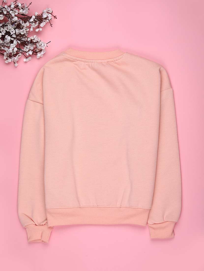 girls printed long sleeve sweatshirt - 22068864 -  Standard Image - 1