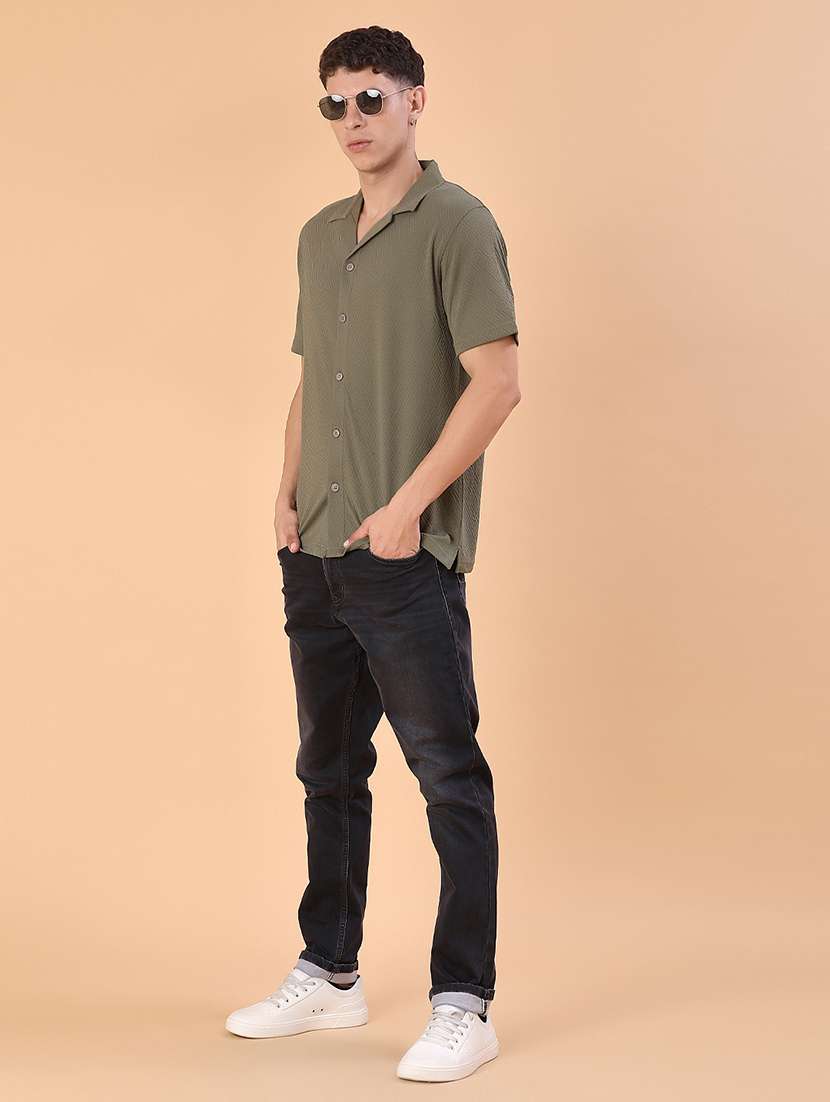 men washed mid rise full length jeans - 22069006 -  Standard Image - 4