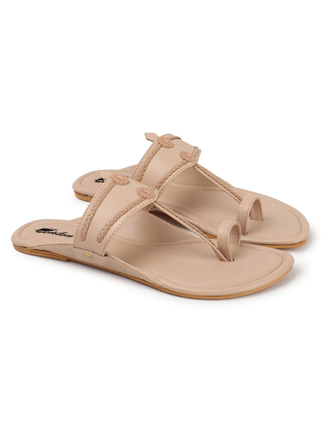 women one toe slip on flats - 22069070 -  Standard Image - 1