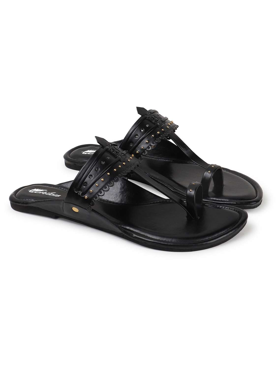 women one toe slip on flats - 22069072 -  Standard Image - 1