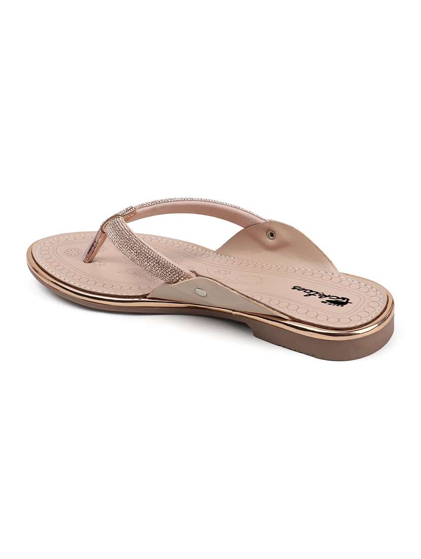 women embellished slip on flat sandal - 22069083 - Standard Image - 4