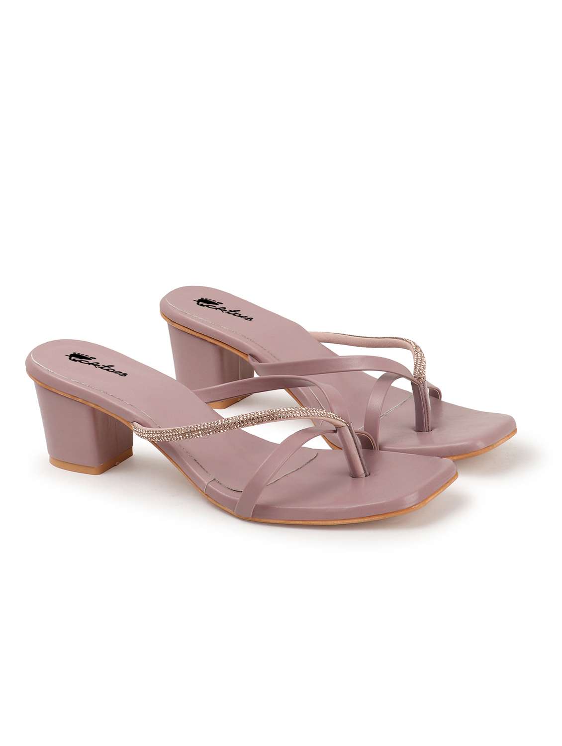 pink synthetic sandals - 22069093 -  Standard Image - 1