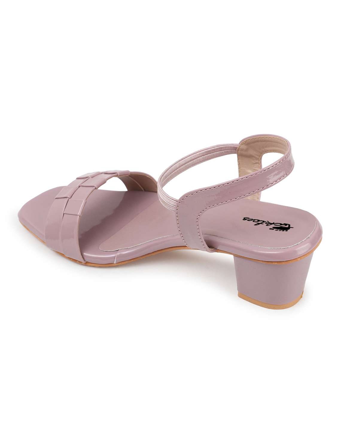 women mauve solid back strap block heels - 22069101 - Standard Image - 4
