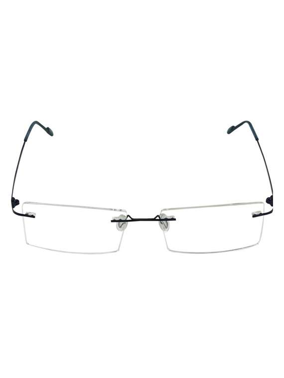rimless rectangle eye glasses - 22069143 -  Zoom Image - 0