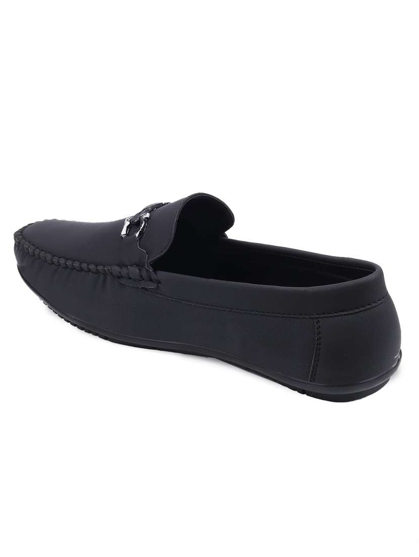 men black slip on loafer - 22069148 -  Standard Image - 4