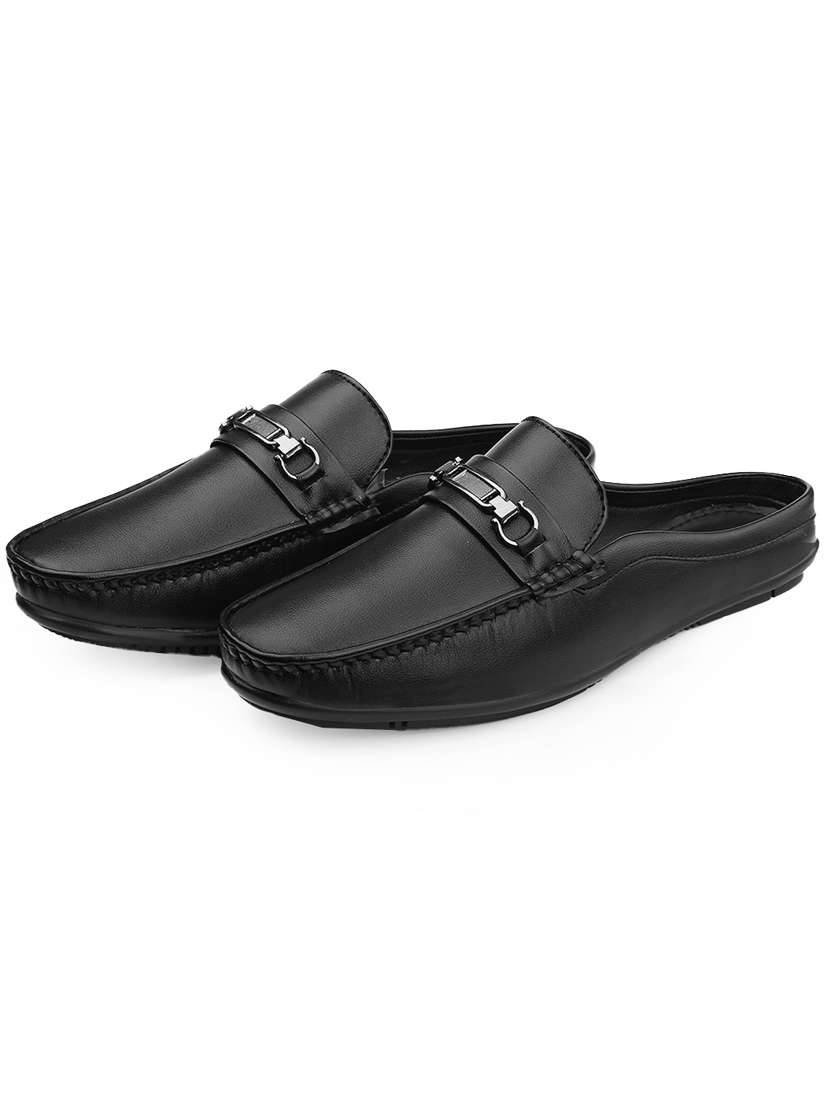 men black slip on loafer - 22069156 -  Standard Image - 1