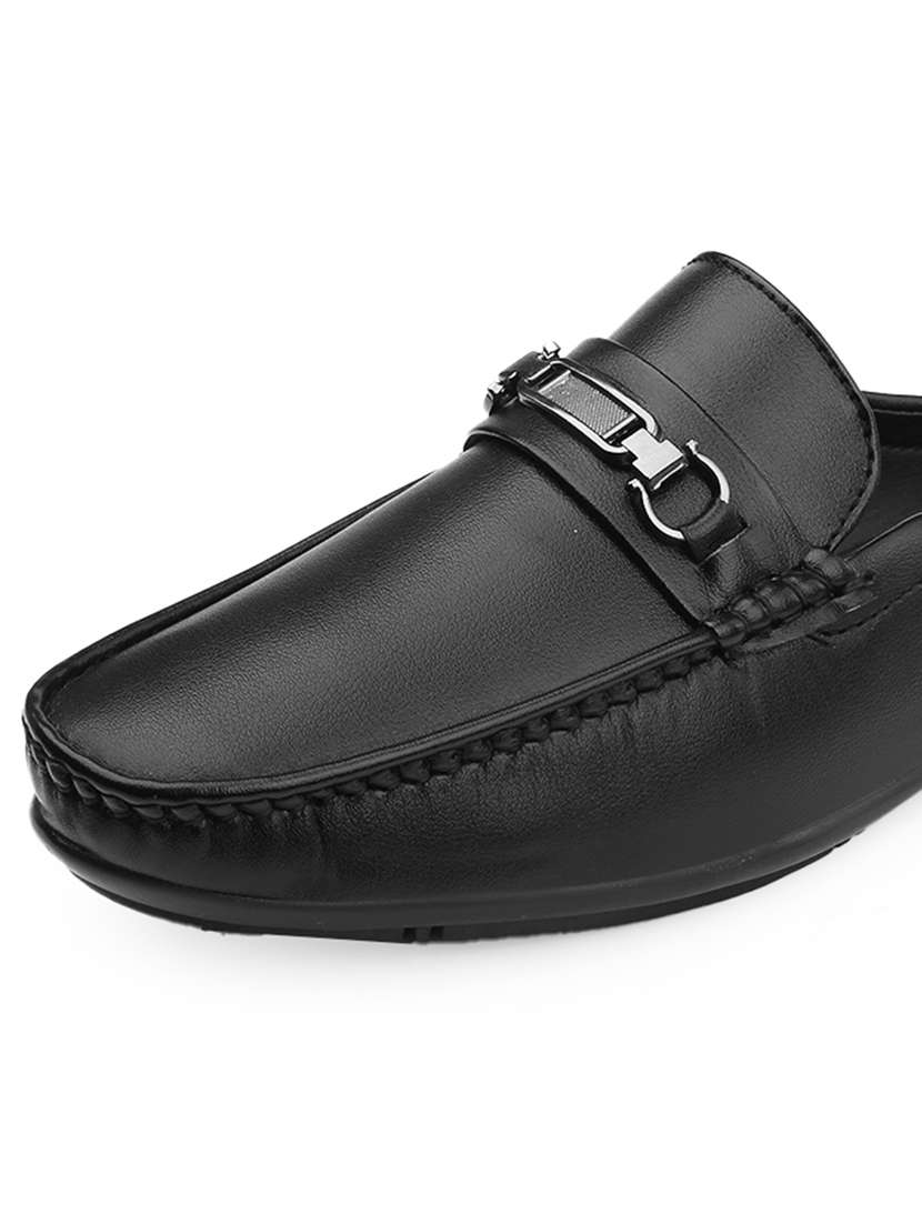 men black slip on loafer - 22069156 -  Standard Image - 6