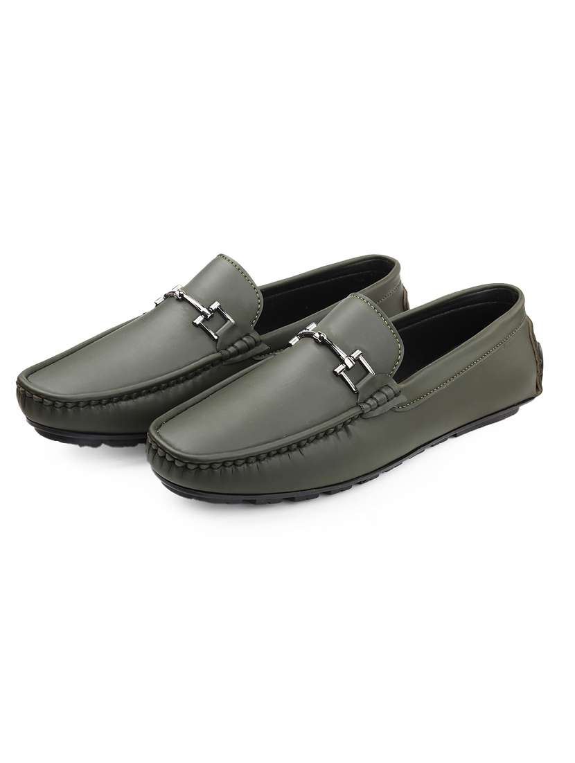 men black slip on loafer - 22069158 -  Standard Image - 4