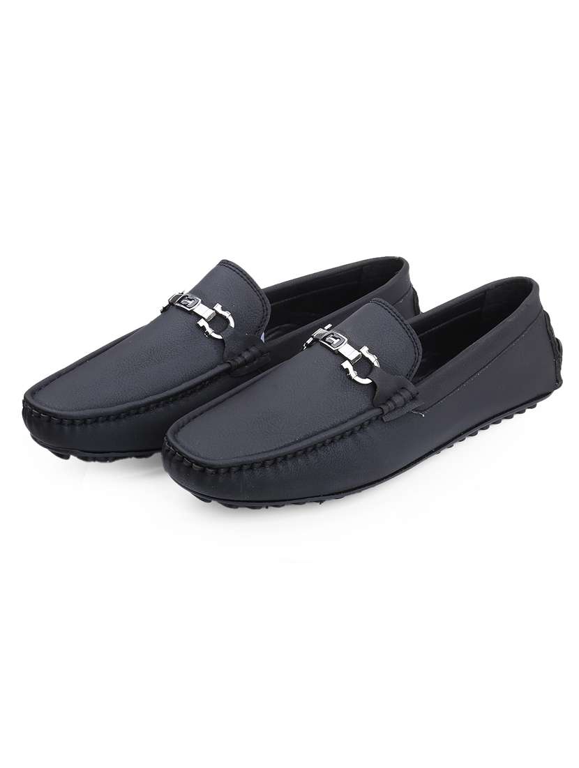 men black slip on loafer - 22069160 -  Standard Image - 1