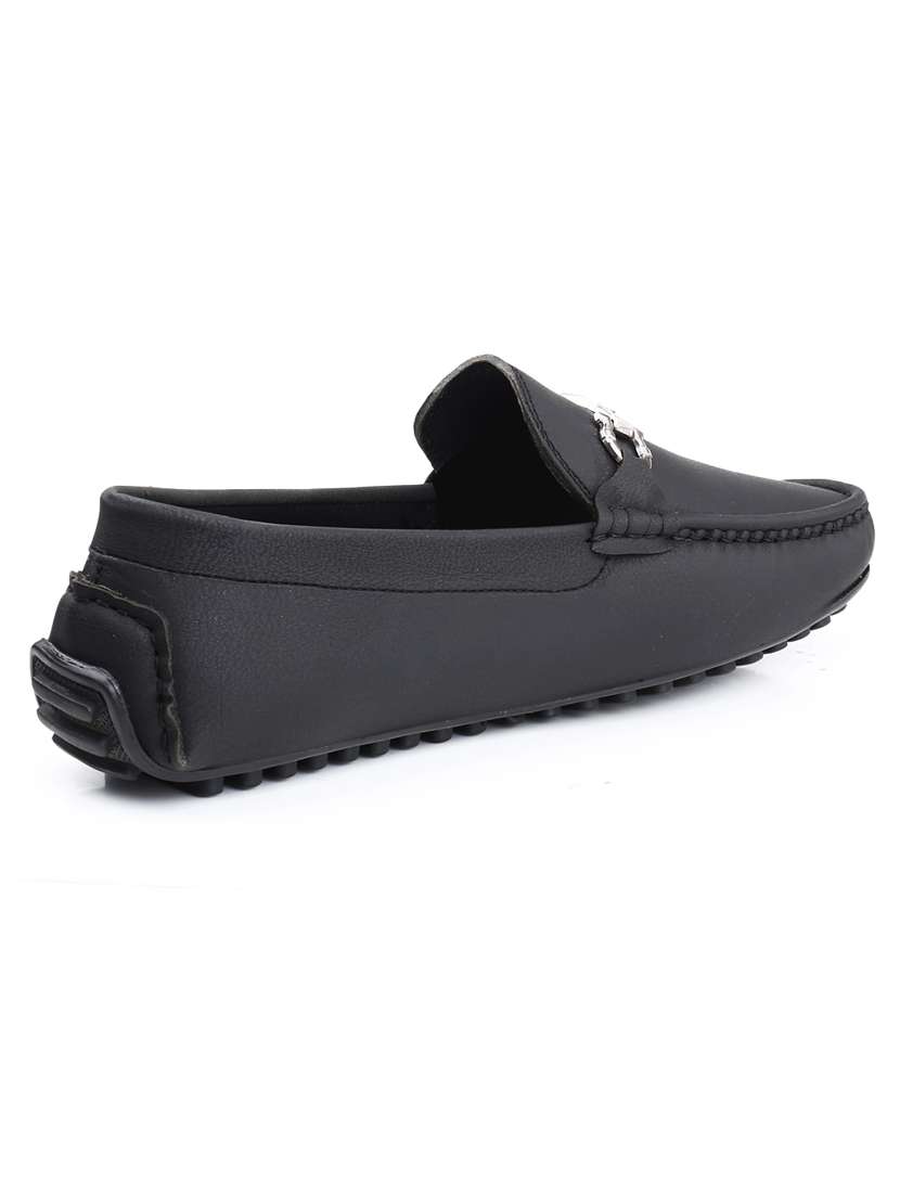 men black slip on loafer - 22069160 -  Standard Image - 4