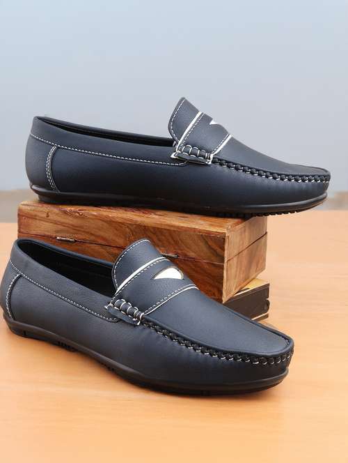 men blue slip on loafer - 22069161 -  Standard Image - 0