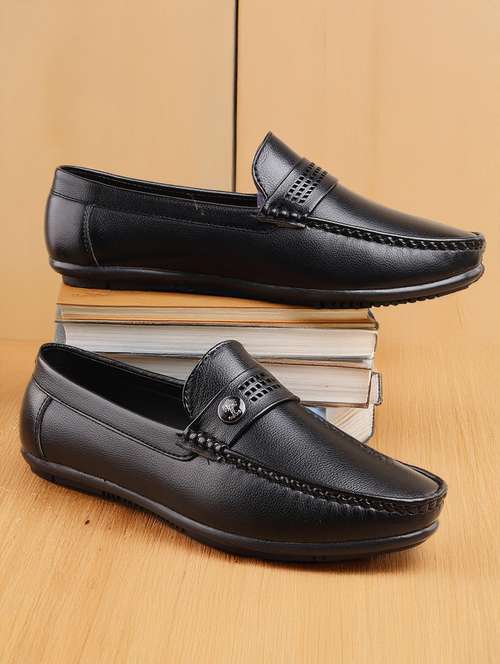men black slip on loafer - 22069162 - Standard Image - 0
