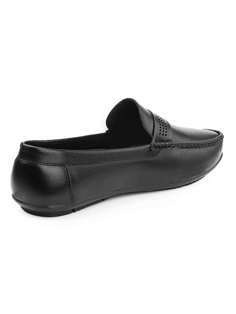 men black slip on loafer - 22069162 - Standard Image - 4