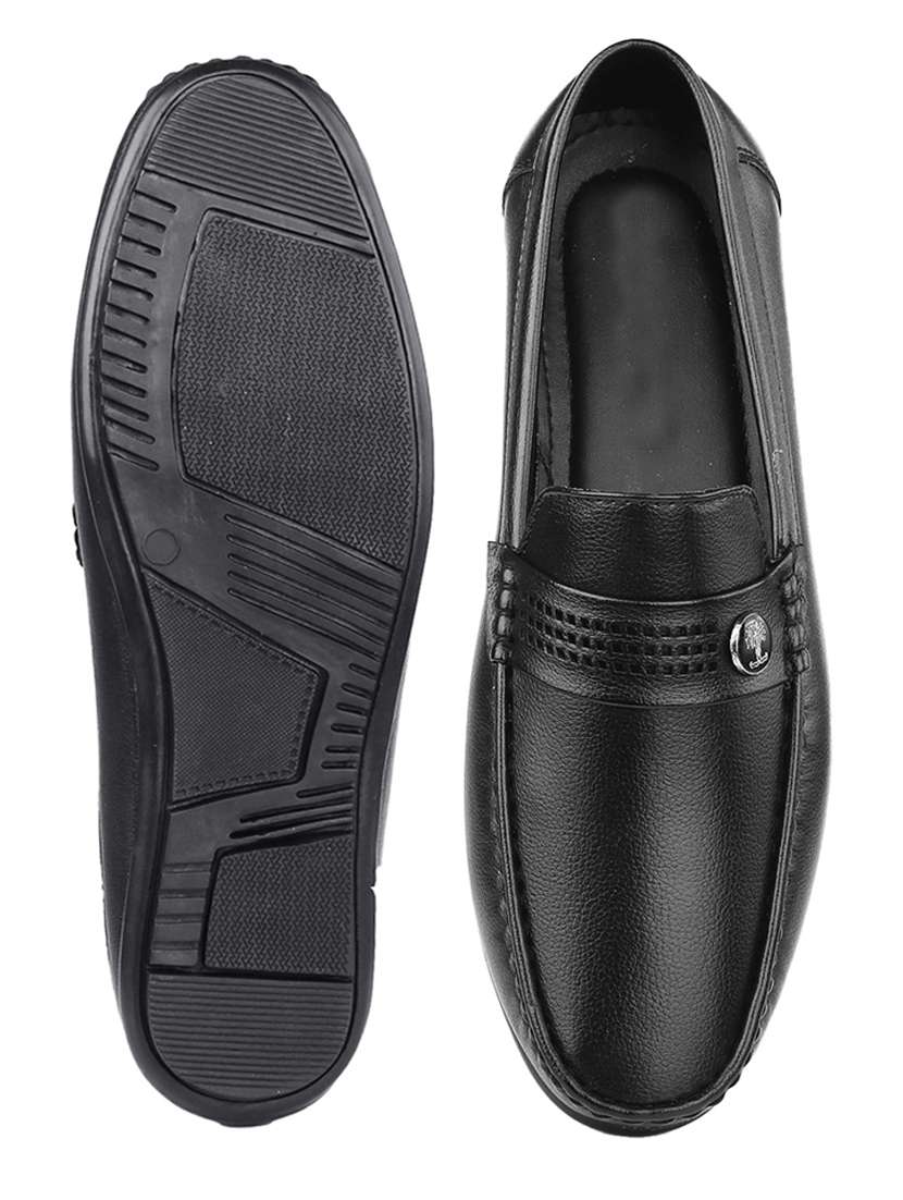 men black slip on loafer - 22069162 - Standard Image - 6