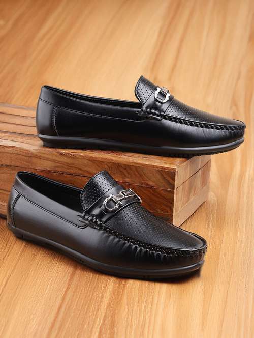 men black slip on loafer - 22069164 - Standard Image - 0
