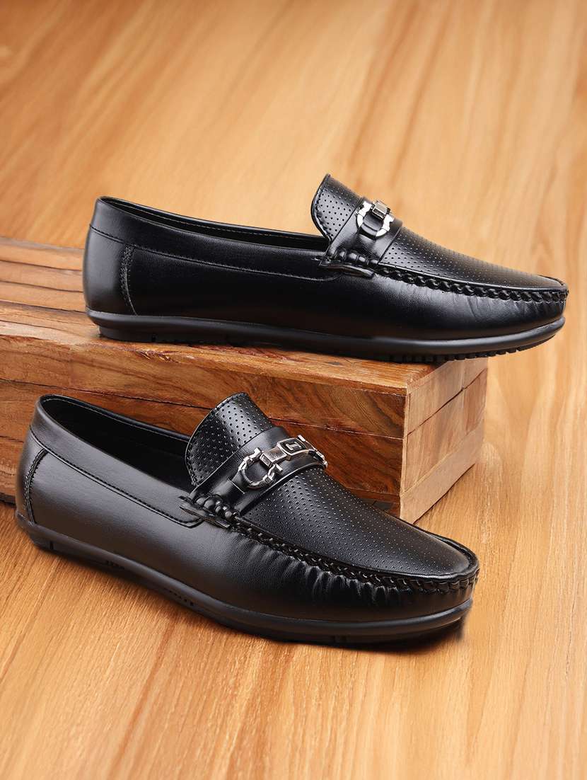 men black slip on loafer - 22069164 - Zoom Image - 0