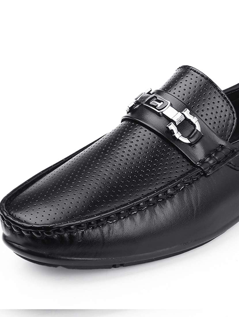 men black slip on loafer - 22069164 - Standard Image - 6