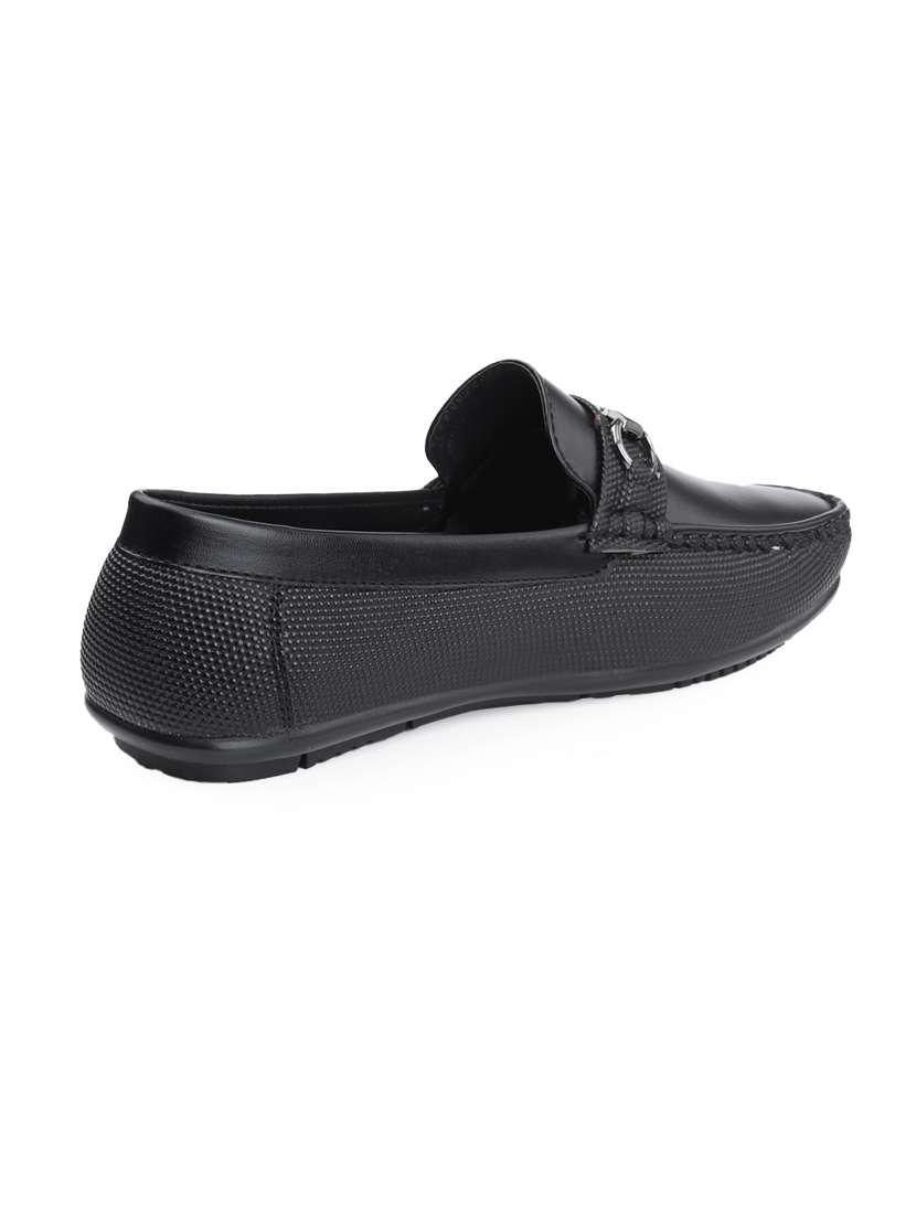 men black slip on loafer - 22069165 - Standard Image - 4