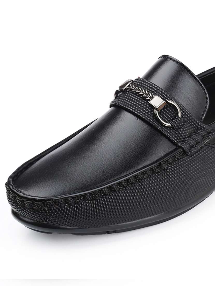 men black slip on loafer - 22069165 - Standard Image - 6