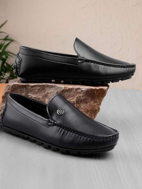 men black slip on loafer - 22069166 - Standard Image - 0