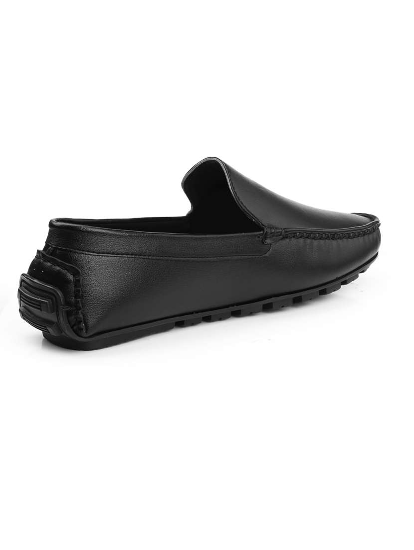 men black slip on loafer - 22069166 - Standard Image - 4