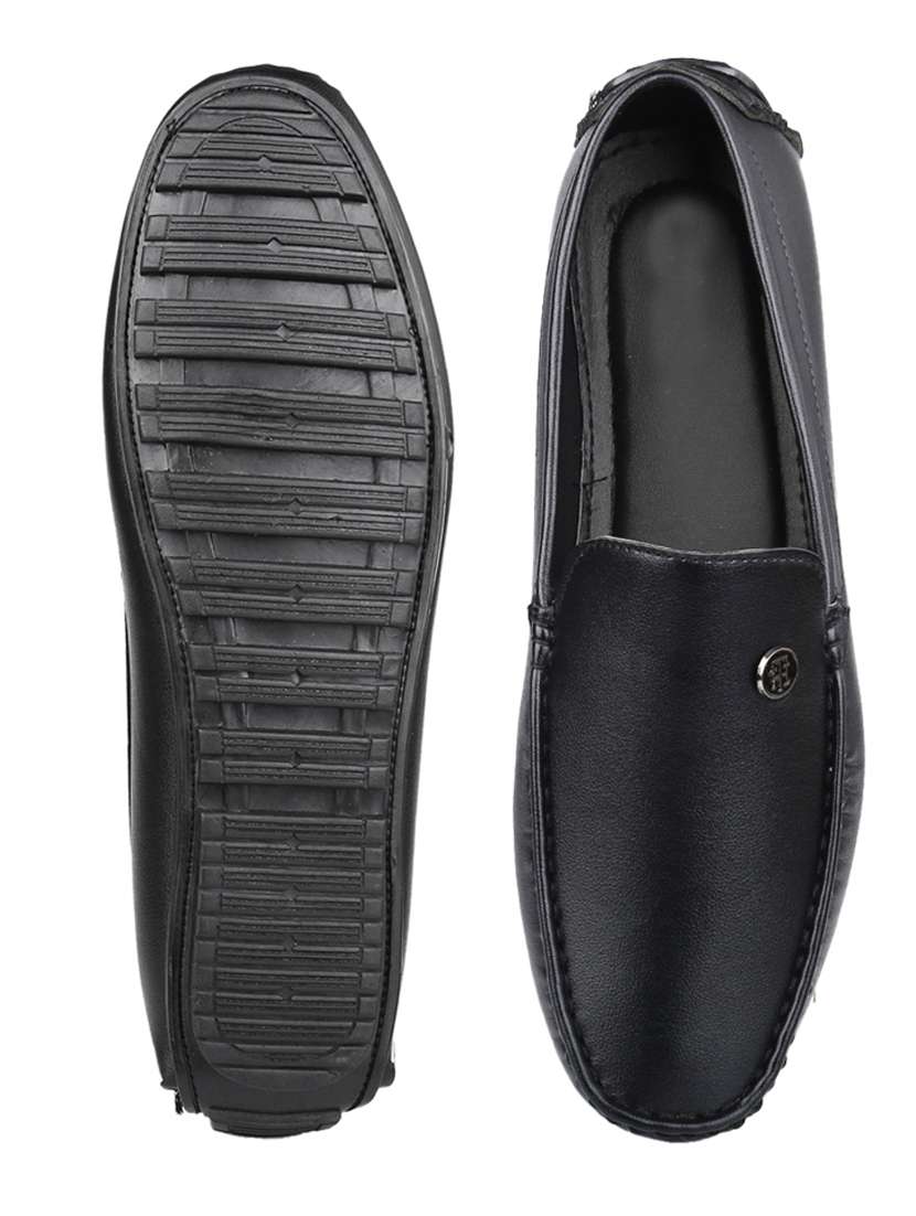 men black slip on loafer - 22069166 - Standard Image - 6