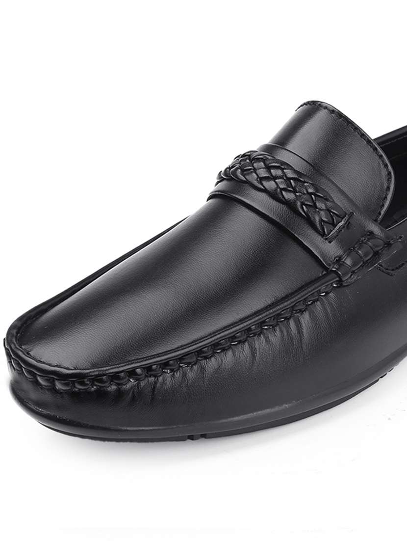 men black slip on loafer - 22069167 -  Standard Image - 6