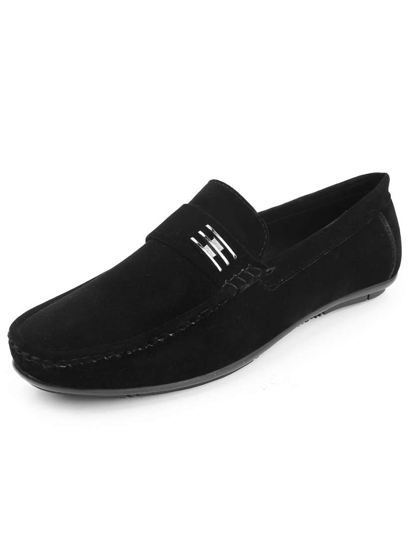 men black slip on loafer - 22069168 -  Standard Image - 1